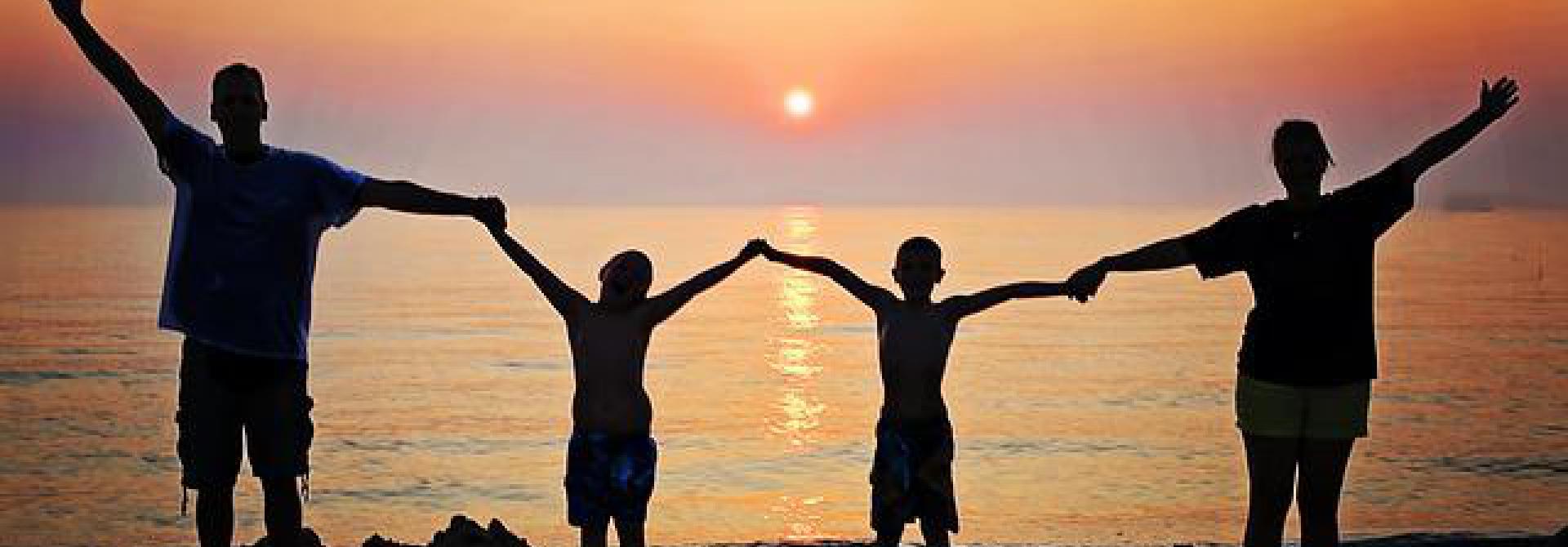 Familie_Sonnenuntergang